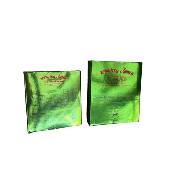 Grinch Eyeshadow and Liquid Eyeshadow Set by Revolution - Picture 5 of 5